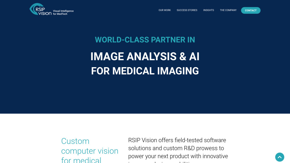 RSIP Vision: Medical image analysis and AI tool