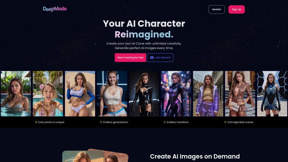 DeepMode.ai: Top AI Tool for Clones & Photos