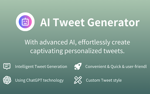 AI Tweet Generator: Effortless Custom Tweets - AI Tool