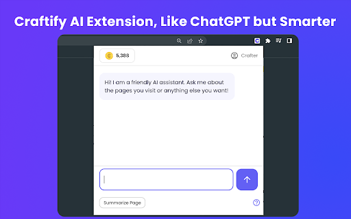Craftify AI Extension: AI Tool for eCommerce Content