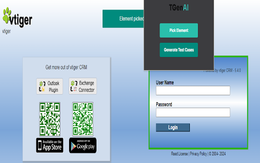 TGenAI - Chrome Extension: AI Test Generator