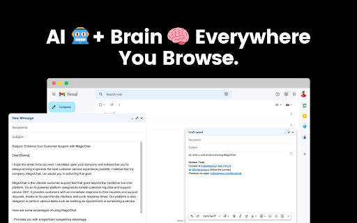 SecondBrain - Chrome Extension: AI Tool for Content