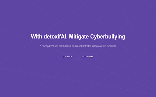 detoxifAI: AI Tool for Instant Toxic Language Detection
