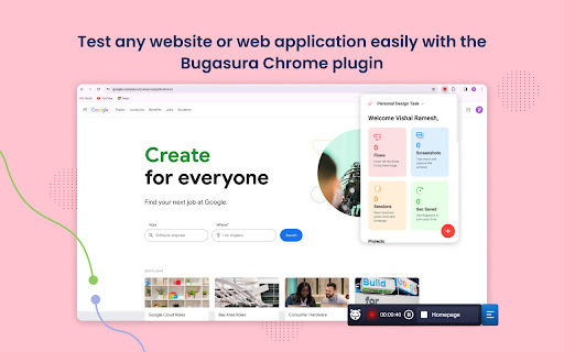 Bugasura - Chrome Extension: AI Tool for Bugs