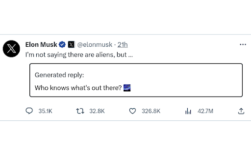 TwitterBot - Chrome Extension: AI Tool for Automated Tweet Replies & Engagement Boost