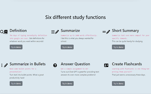 StudyMateAI - Chrome Extension: AI Tools for Efficient Studying