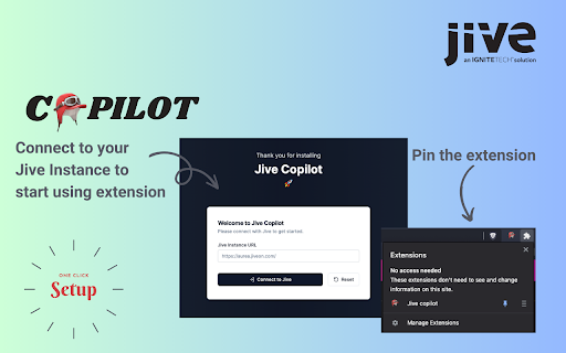 Jive Copilot - Chrome Extension: AI Tool for Product Name