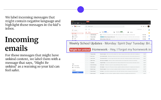 Safe Kids for Email - Chrome Extension: Gmail AI Tool