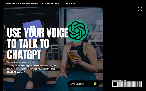 Promptheus: AI Tool for Voice-Enabled ChatGPT Communication