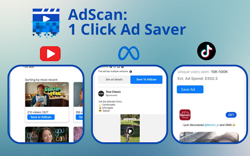 AdScan - Chrome Extension: Ad Analysis AI Tool