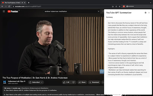 ChatGPT YouTube Summary: AI Tool for YouTube Videos