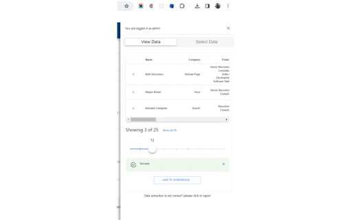 RecruitPro - Chrome Extension: AI Tool for Recruitment Management & Hiring Automation