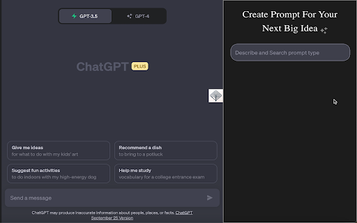 PromptSmith - Chrome Extension: AI Tool for Prompts