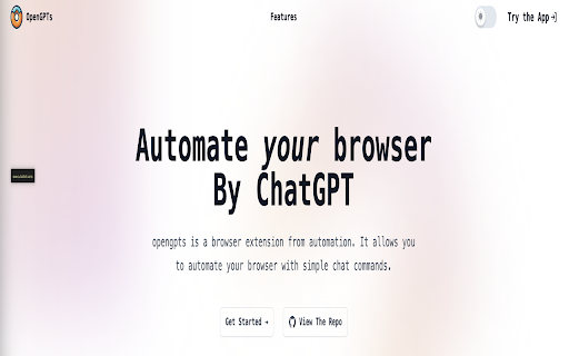 OpenGPTs: AI Tool for Chrome Extension & Product Name