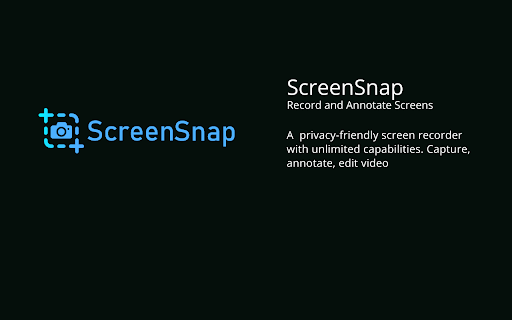 ScreenSnap - Chrome Extension: Ultimate Screen Recorder