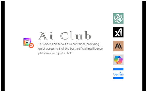 Ai Club 1.2: Ultimate AI Tool with Shortcut Hub