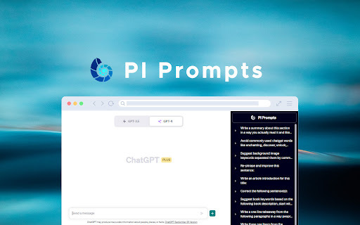 PI Prompts - Chrome Extension: Manage AI Tool Prompts Across Platforms