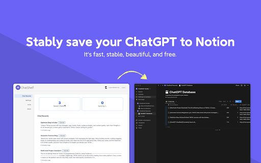 ChatShelf - Chrome Extension: AI Tool for Chat Management