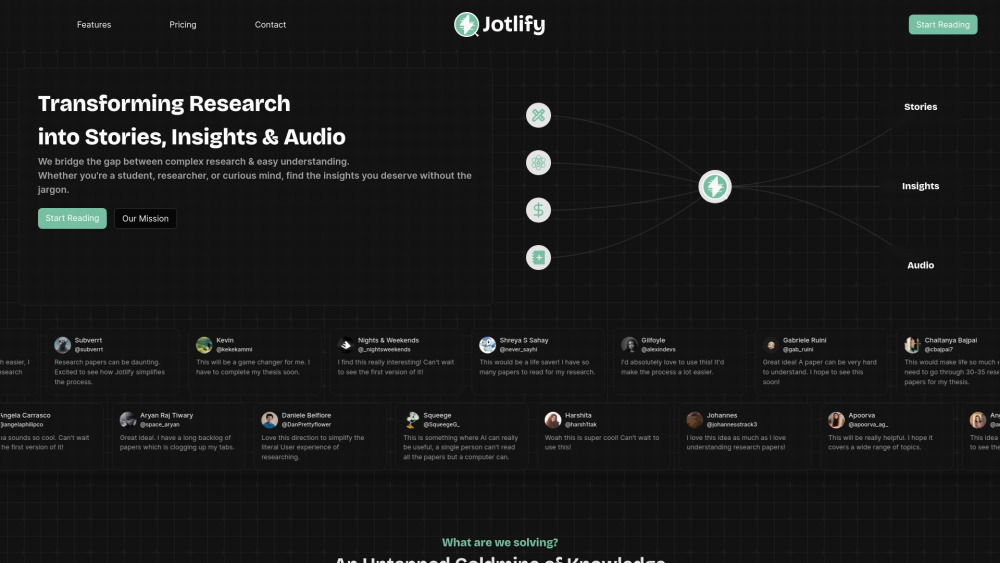 Jotlify: AI Tool for Research Paper Simplification