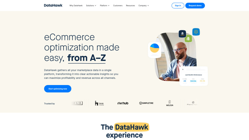 DataHawk eCommerce Analytics: Ultimate AI Tool