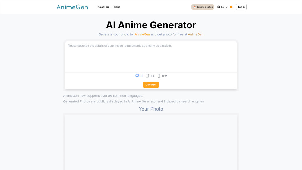 AnimeGen: AI Tool for Anime Image Generation from Text Prompts