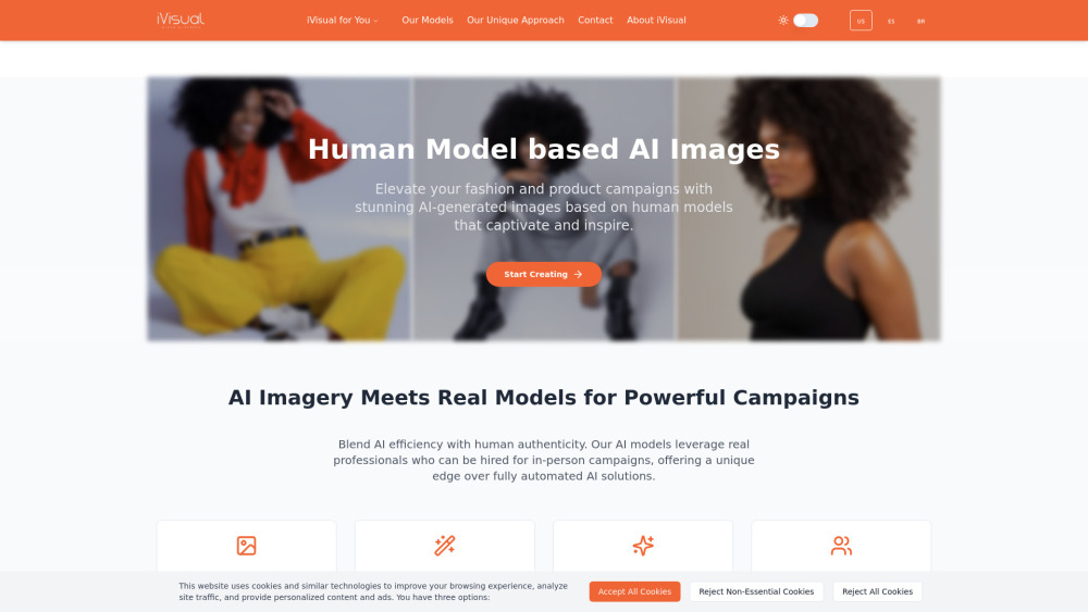 iVisual: AI Tool for Campaign Imagery with Human Models