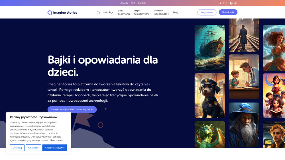 Imagine Stories: AI Tool for Personalized Story Creation
