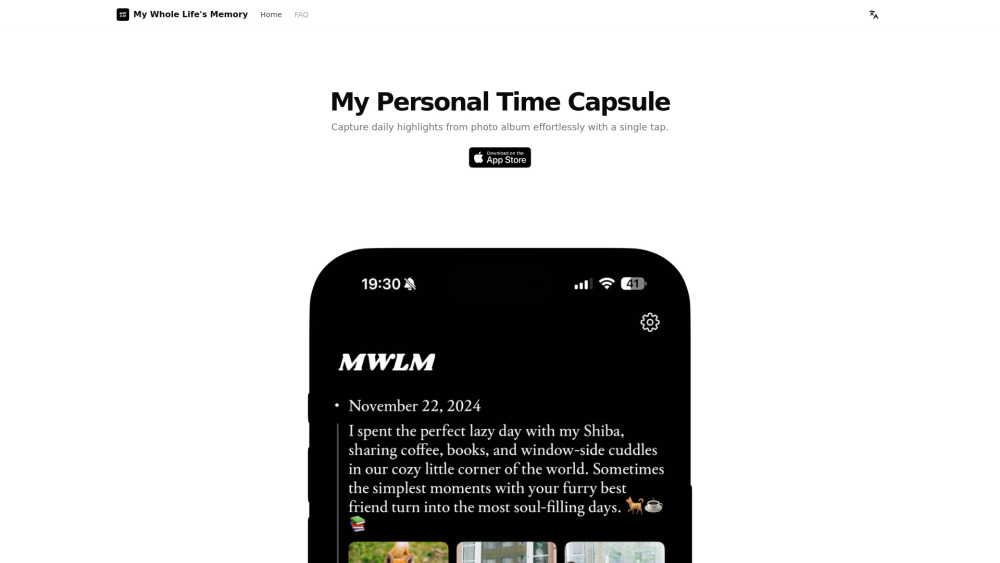 My Whole Life's Memory: AI Tool for Curating Product Name Moments