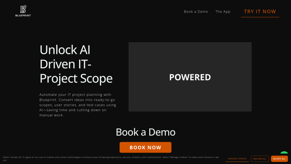 Blueprint: AI Tool for Efficient IT Project Management